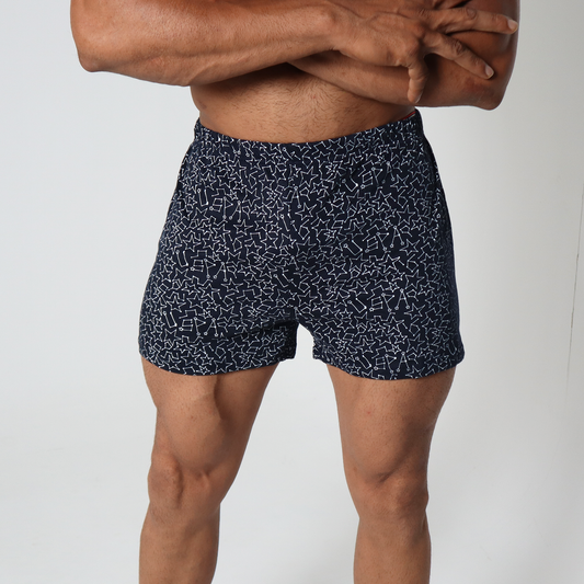 Star Gaze Printed Boxer