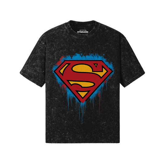 Superman Oversized Snowwash