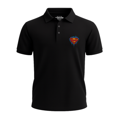 Superman Art Polo T-shirt
