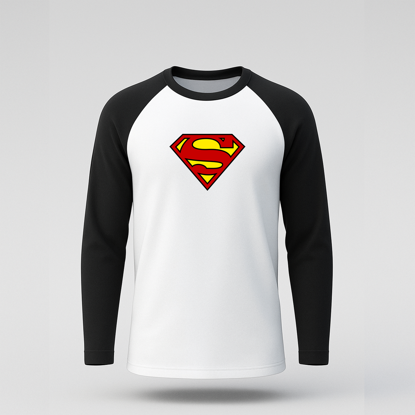 Superman Unisex Raglan Fullsleeve