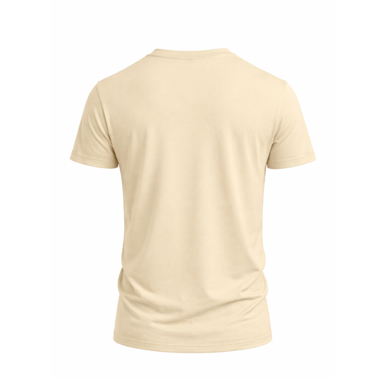 Gymgasm Supima Beige T-Shirt