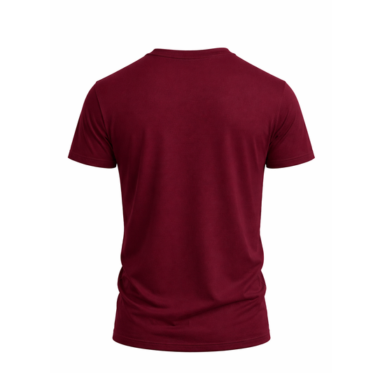 Gymgasm Supima Maroon T-Shirt
