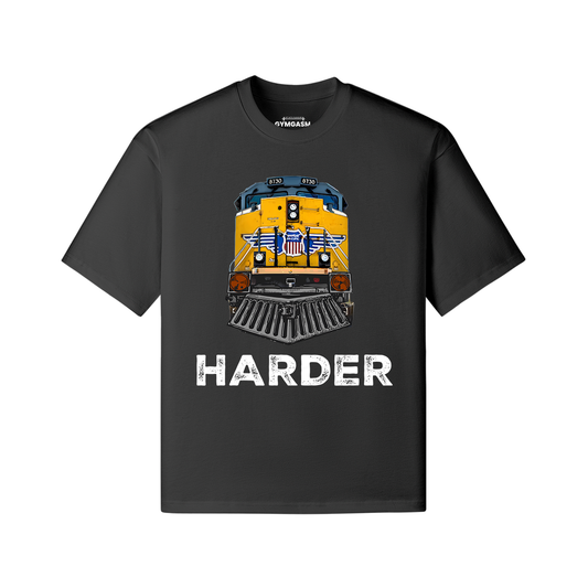 Train Harder Gym Oversized