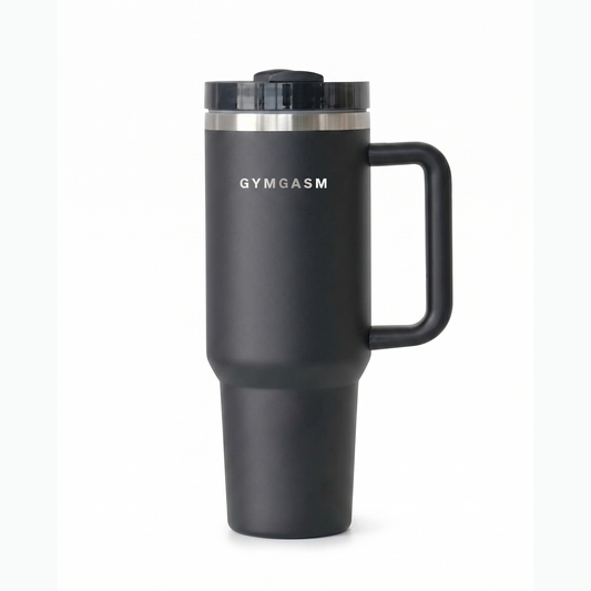 Gymgasm Black Tumbler