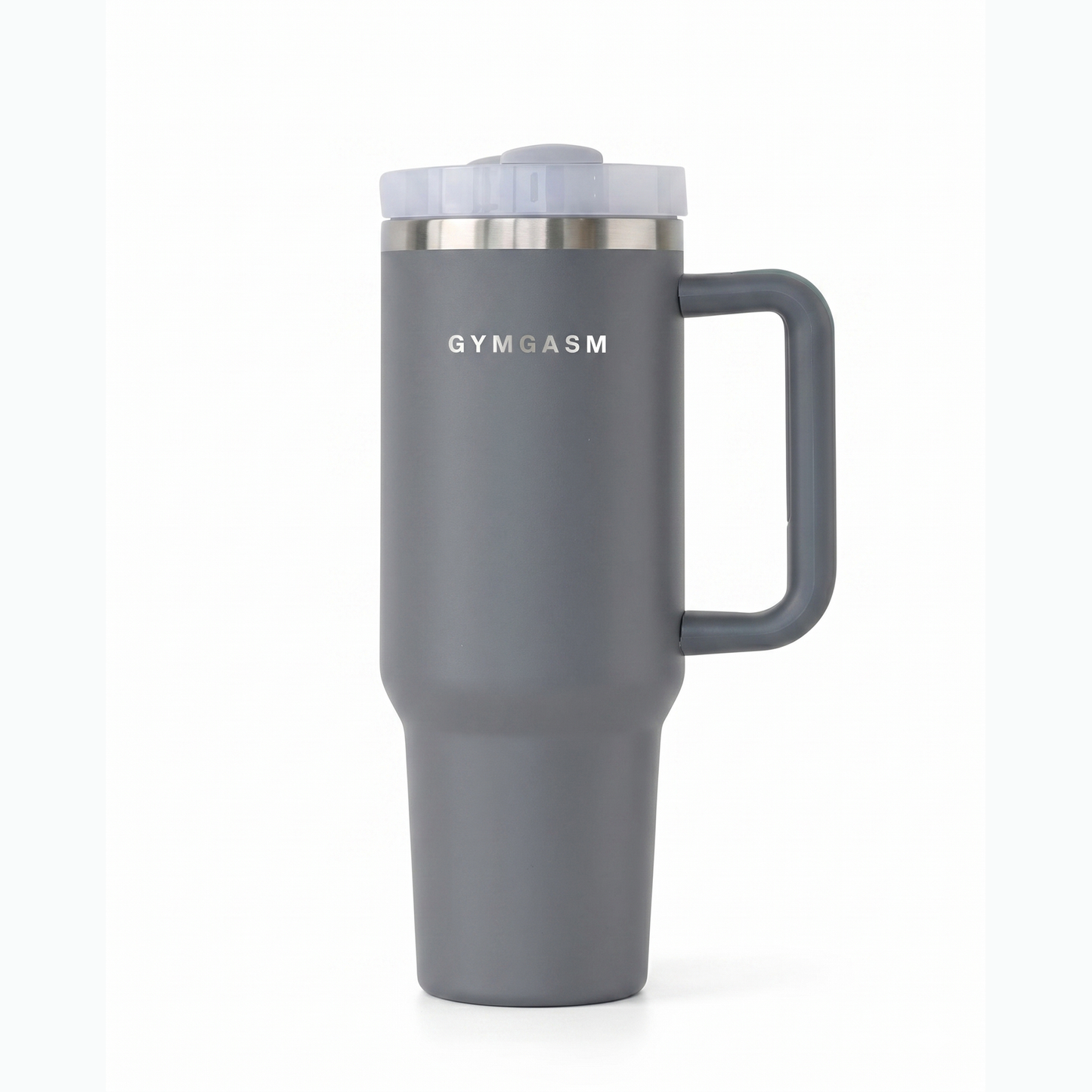 Gymgasm Gray Tumbler