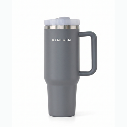 Gymgasm Gray Tumbler