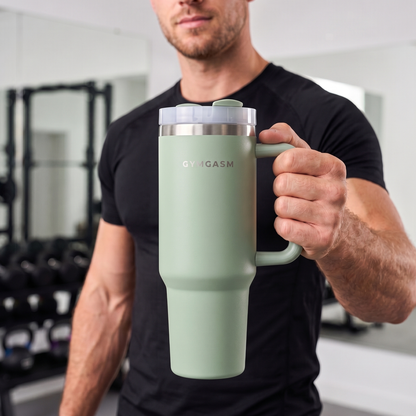 Gymgasm Green Tumbler