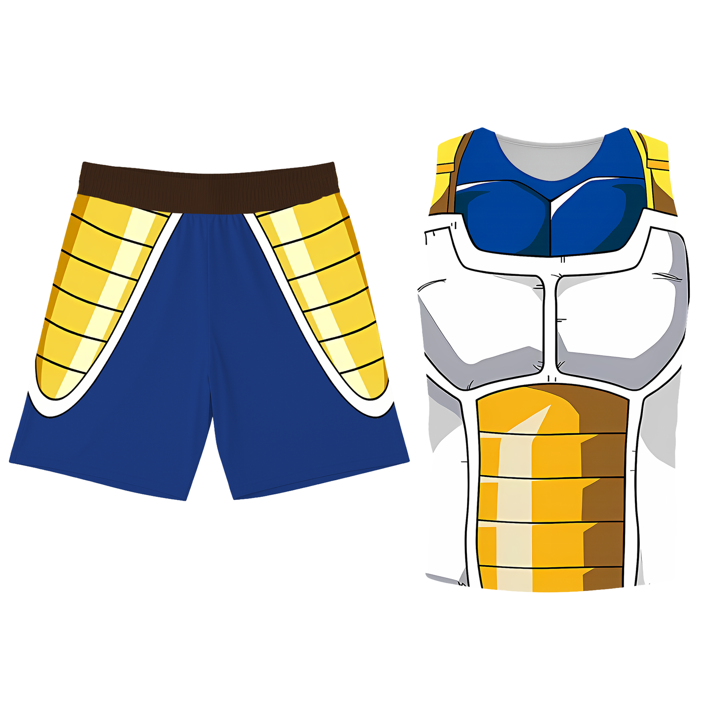 Vegeta Shorts AOT Combo