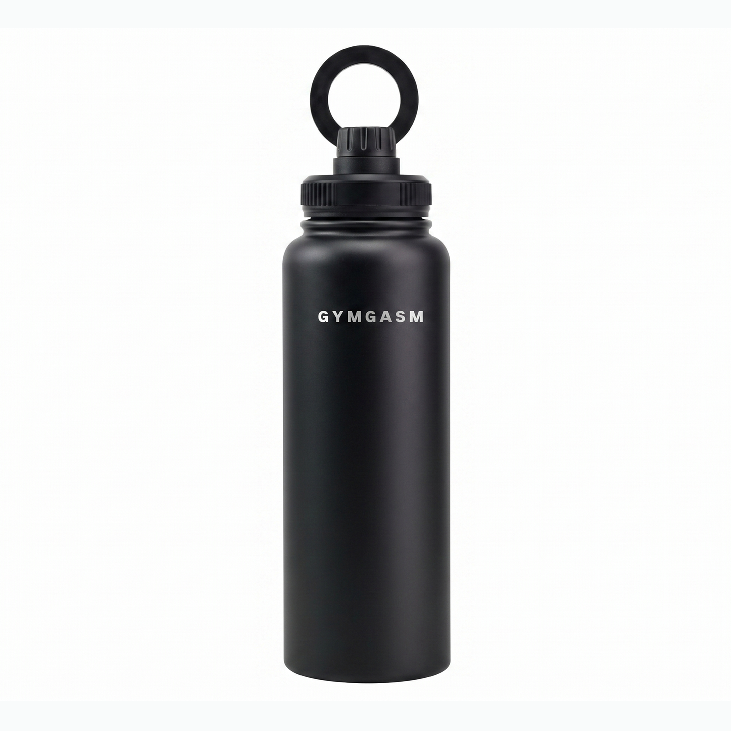 Ring Black Water Bottle