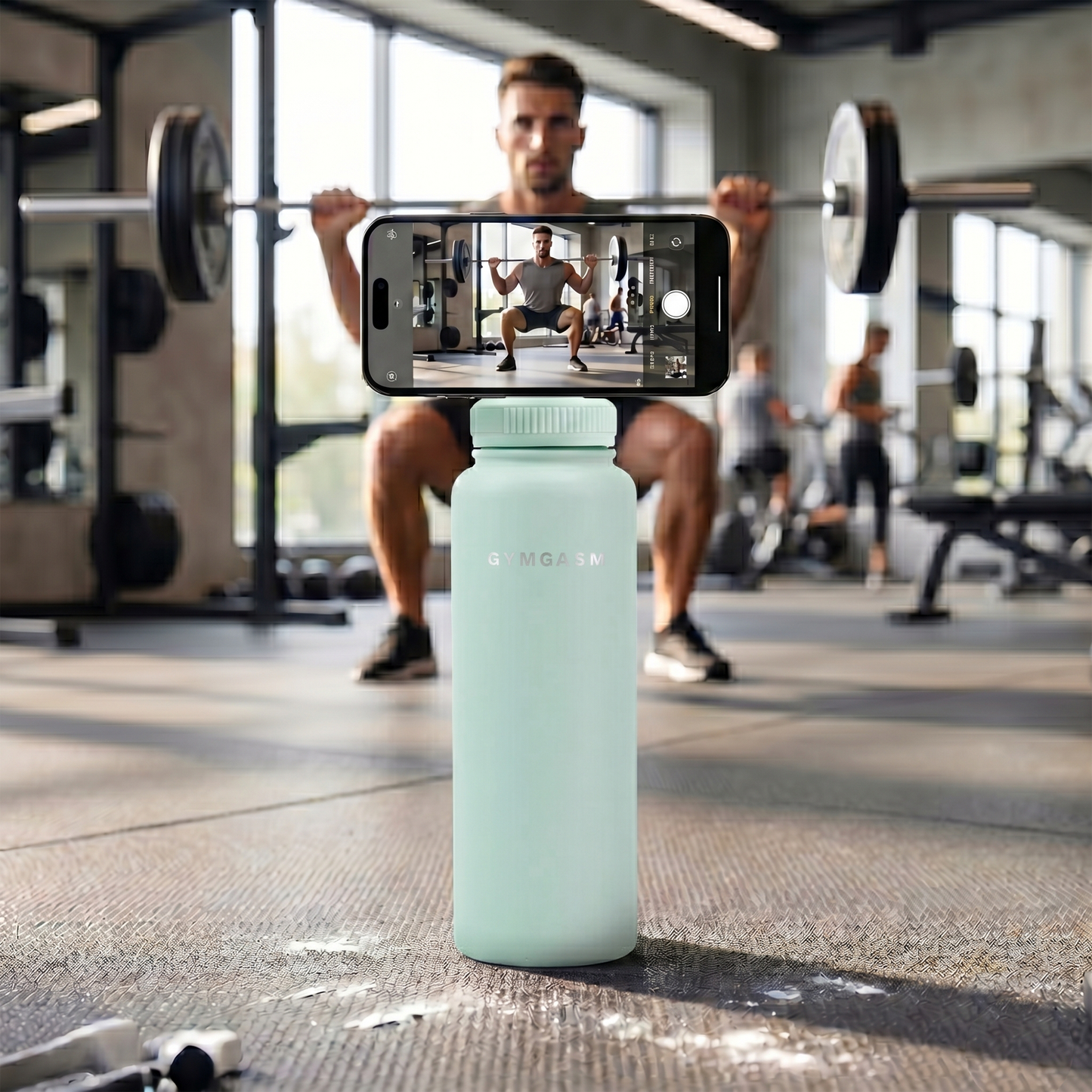 Ring Blue Water Bottle