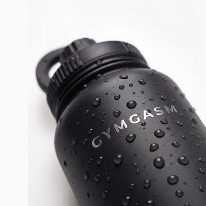 Ring Black Water Bottle