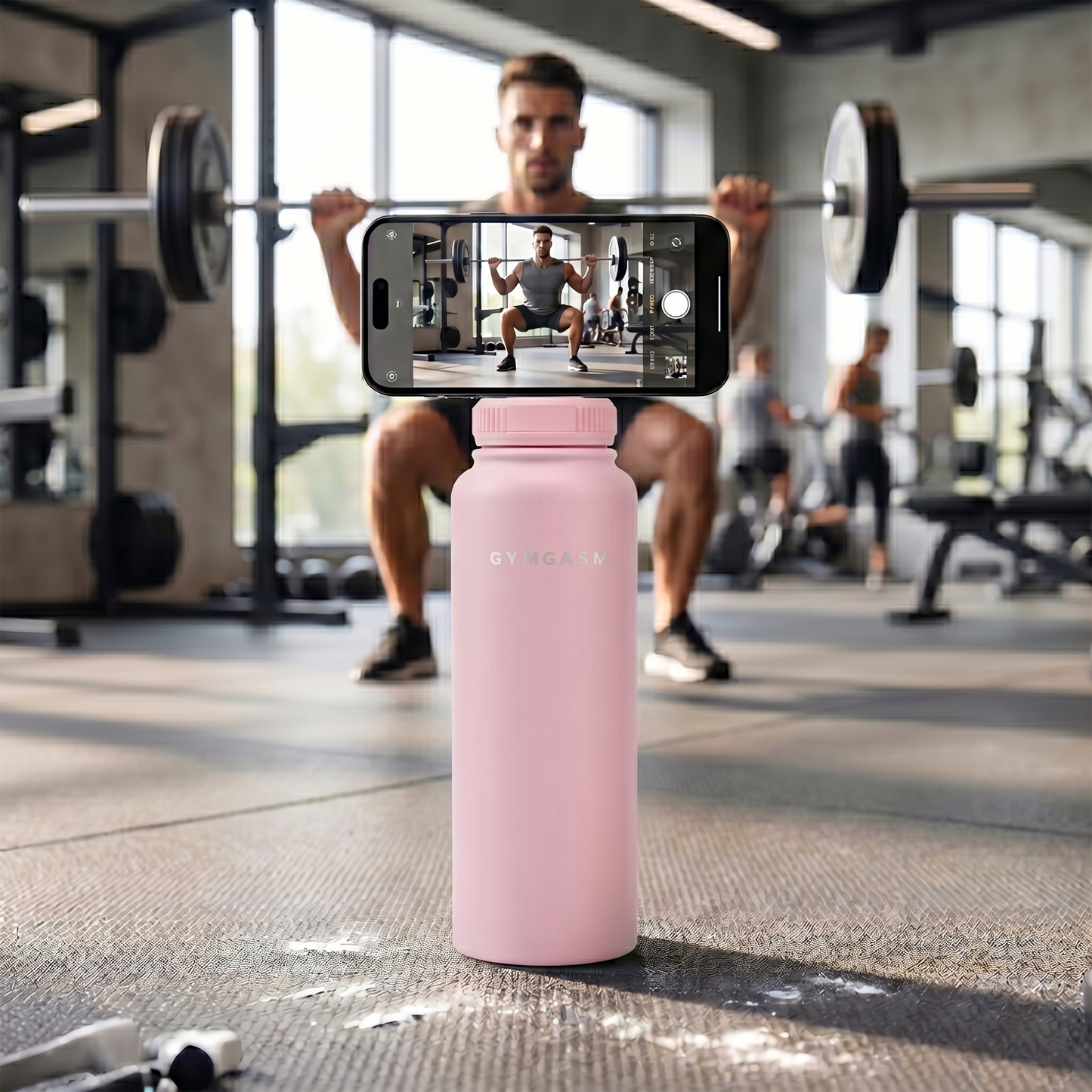Ring Pink Water Bottle