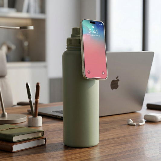 Ring Green Water Bottle