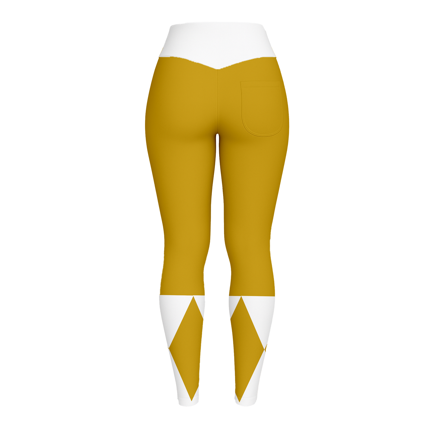 Yellow Ranger Gym Leggings