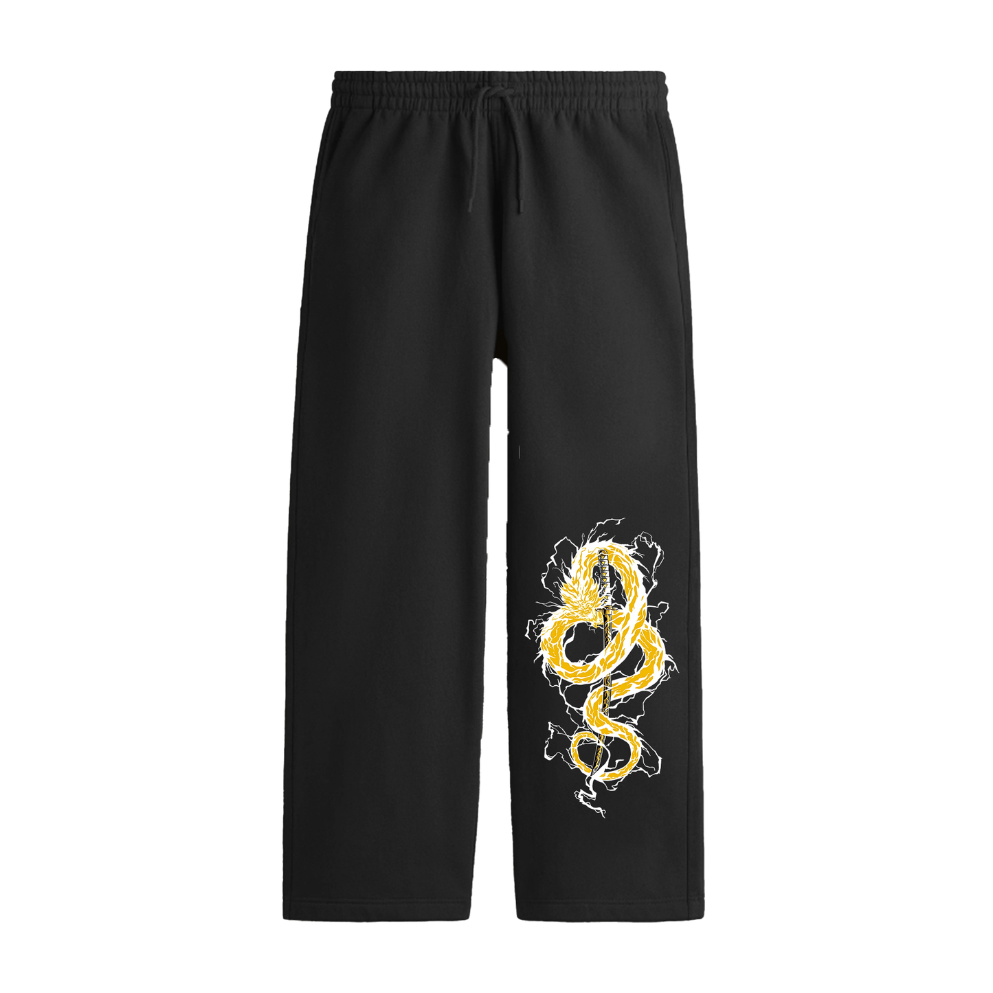 Zenitsu Breathing Dragon Fleece Sweatpant