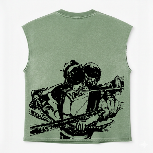 Zoro Washed Oversized tank