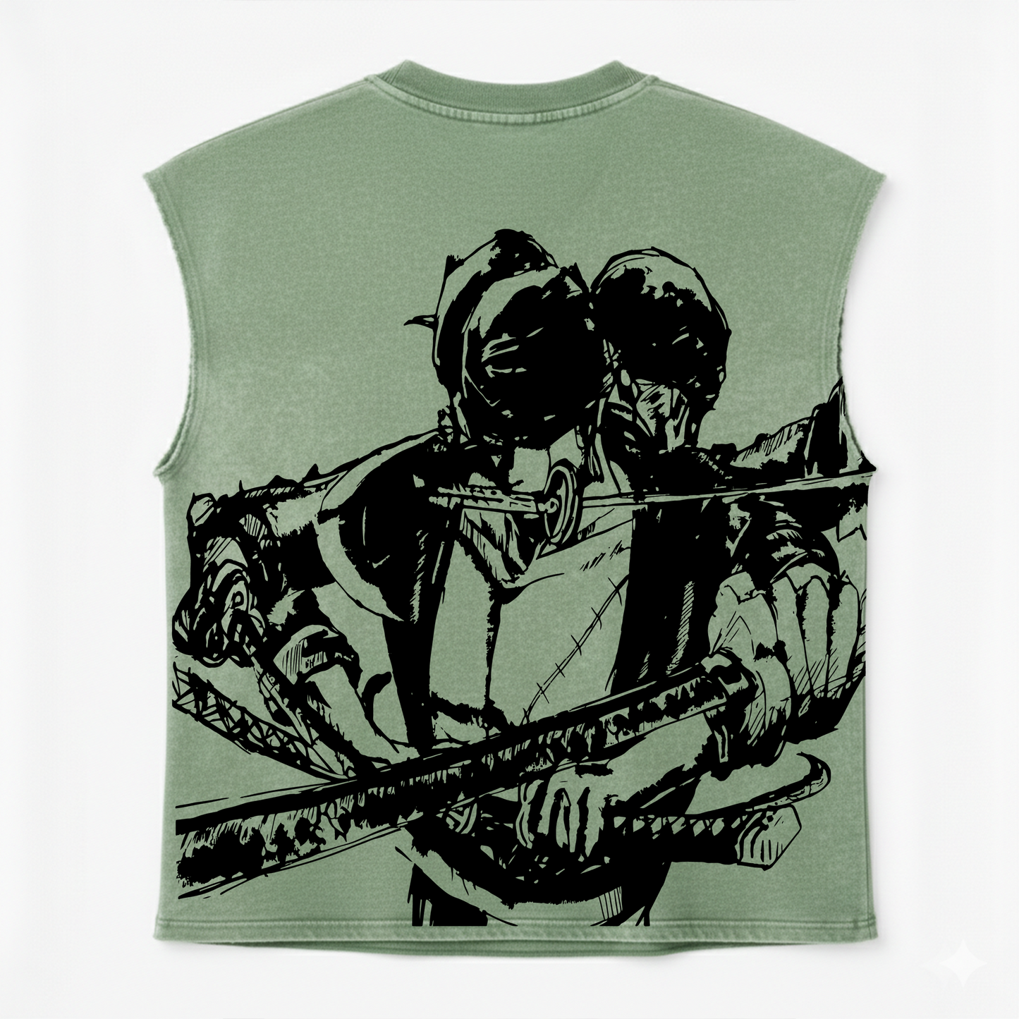 Zoro Washed Oversized tank